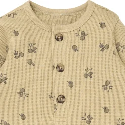 Baby Boys Apple Waffle Slouch Romper