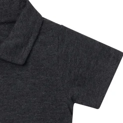 Baby Boys Black Polo Bodysuit