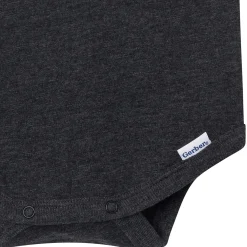Baby Boys Black Polo Bodysuit
