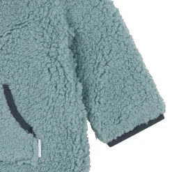 Baby Boys Blue Sherpa Romper