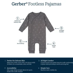 Baby Boys Cactus Footless Pajamas