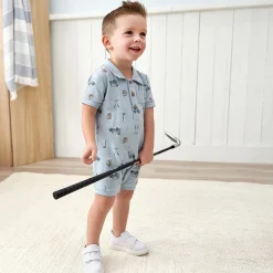 Baby Boys Golf Polo Romper