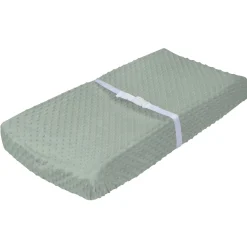 Baby Boys Green Dotted Changing Pad Cover