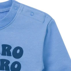 Baby Boys Lil' Bro Sweatshirt Bubble Romper