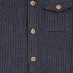 Baby Boys Navy Corduroy Romper