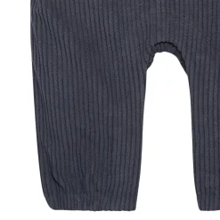 Baby Boys Navy Corduroy Romper