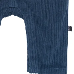 Baby Boys Navy Sherpa Collar Corduroy Romper