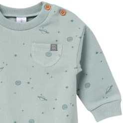 Baby Boys Slate Galaxy Bubble Romper