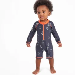 Baby Boys UPF 50+ Anchors Rash Guard