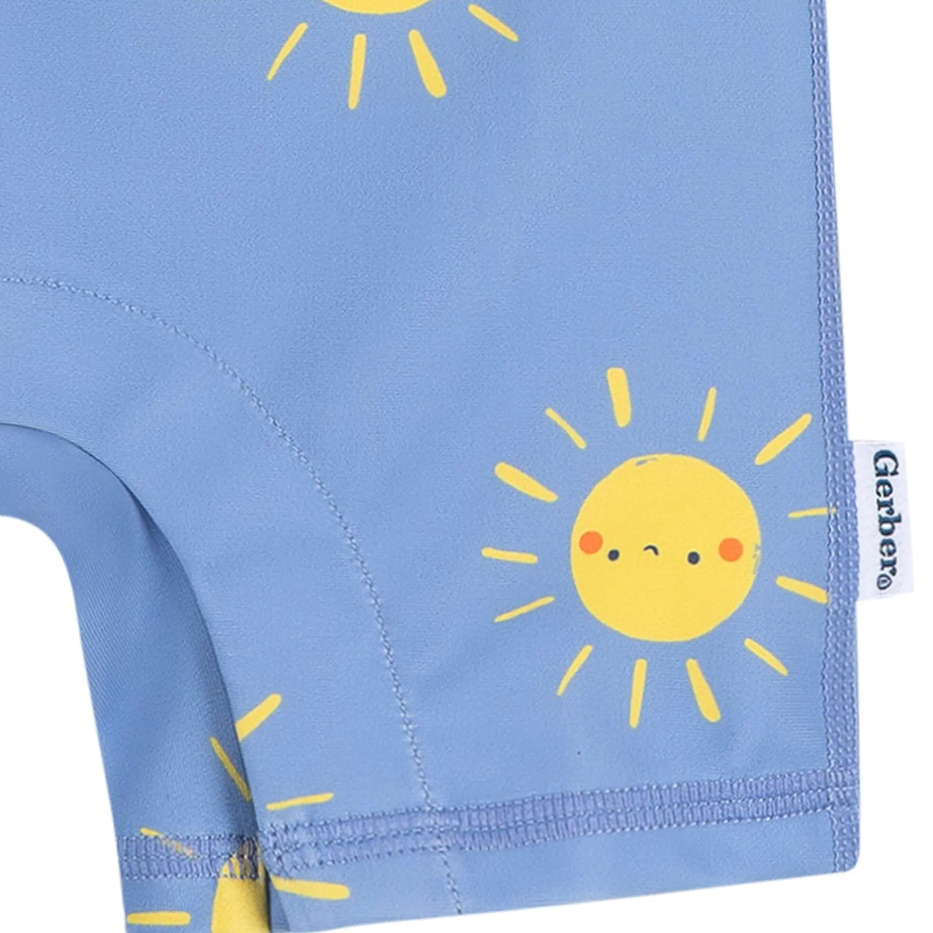 Baby Boys UPF 50+ Sunshine Smiles Long Sleeve Rash Guard