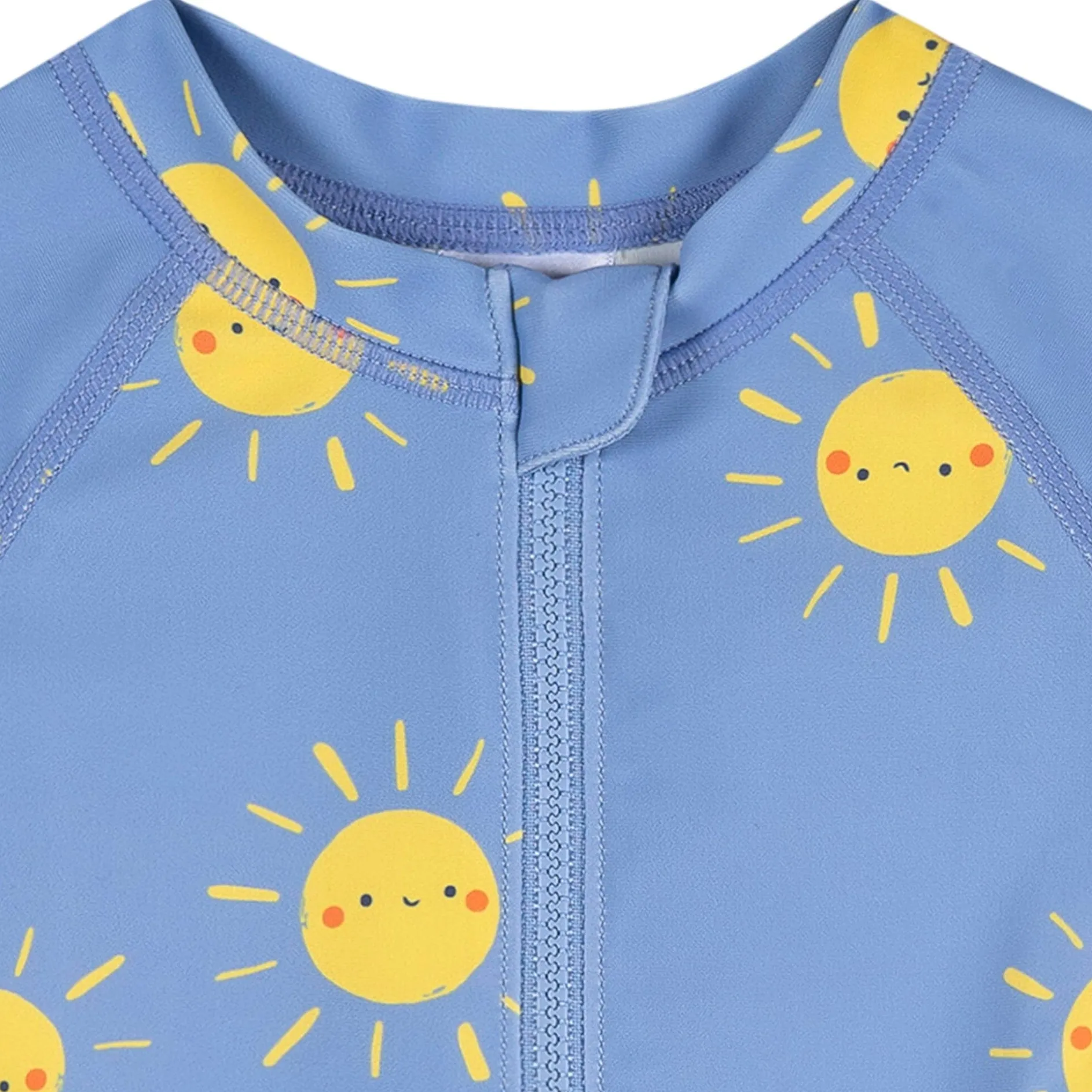 Baby Boys UPF 50+ Sunshine Smiles Long Sleeve Rash Guard