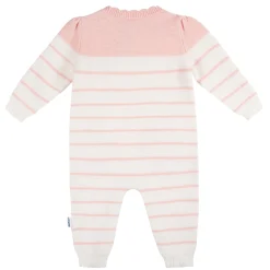Baby Girls Bear Sweater Knit Romper