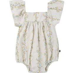 Baby Girls Floral Vines Bubble Romper