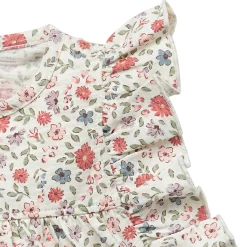Baby Girls Garden Ruffle Sleeve Top