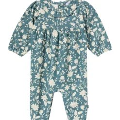 Baby Girls Heritage French Floral Ruffle Collar Romper