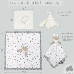 Baby Girls Koala Oversized Security Blanket