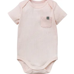 Baby Girls Light Rose Short Sleeve Bodysuit