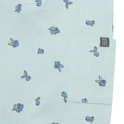 Baby Girls Light Sky Blueberry Short Sleeve Long Leg Romper