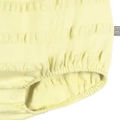 Baby Girls Light Yellow Bubble Romper