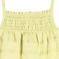 Baby Girls Light Yellow Bubble Romper