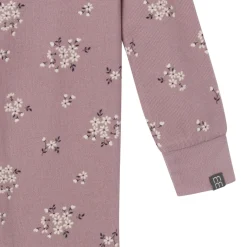 Baby Girls Medium Lilac Posies Hacci Footless Pajamas