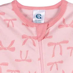 Baby Girls Pink Bows Sleep 'N Play
