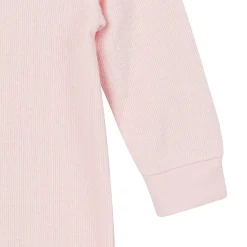 Baby Girls Pink Hooded Romper