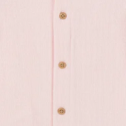 Baby Girls Pink Hooded Romper