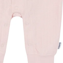 Baby Girls Pink Hooded Romper