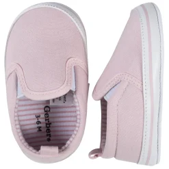 Baby Girls Pink Slip-On Sneaker