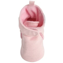 Baby Girls Pink Soft Booties