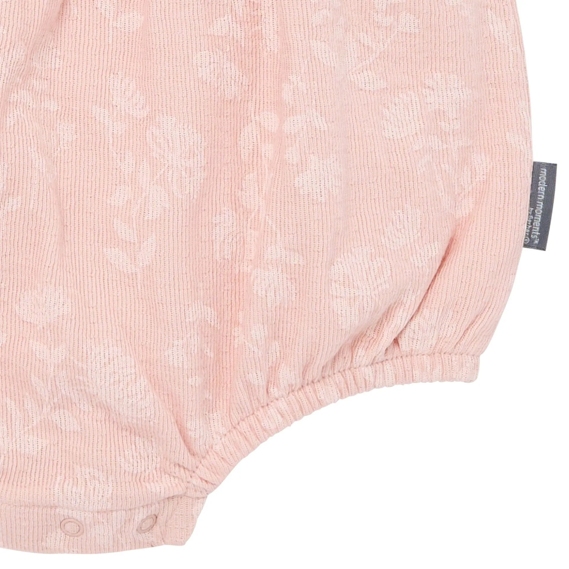 Baby Girls Rose Floral Ruffle Bubble Romper