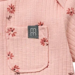 Baby Girls Rose Flower Short Sleeve Bodysuit