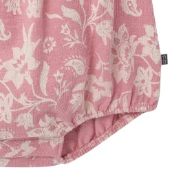 Baby Girls Rose Paisley Bubble Romper
