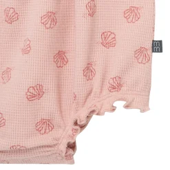Baby Girls Rose Seashell Bubble Romper