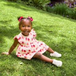 Baby Girls Strawberries Dress