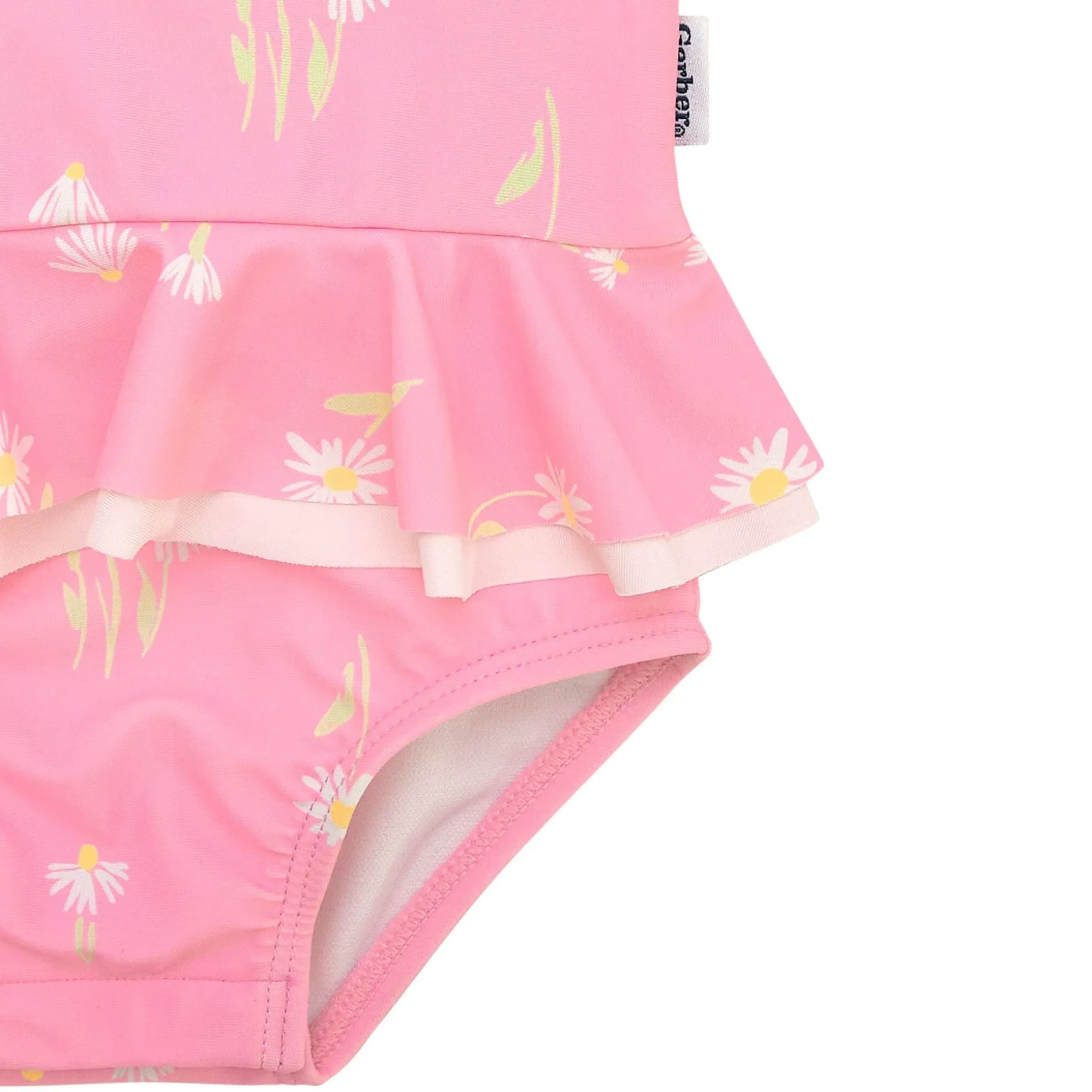 Baby Girls UPF 50+ Daisies One-Piece Swimsuit