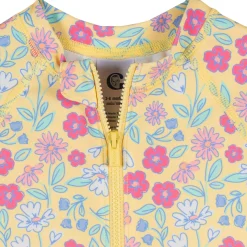 Baby Girls UPF 50+ Floral Long Sleeve Rash Guard