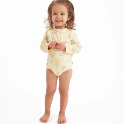 Baby Girls UPF 50+ Fruit Rash Guard