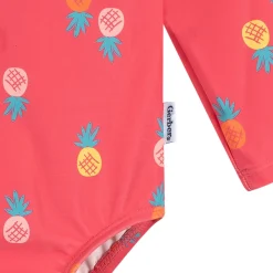 Baby Girls UPF 50+ Pink Pineapple Rash Guard