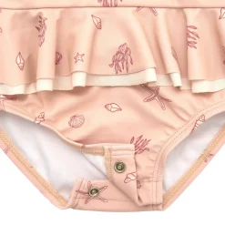 Baby Girls UPF 50+ Seashells One-Piece Swimsuit