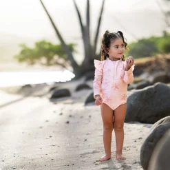 Baby Girls UPF 50+ Starfish Rash Guard