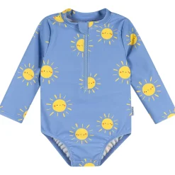 Baby Girls UPF 50+ Sunshine Smiles Rashguard Suit