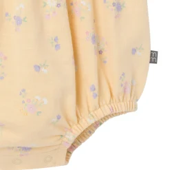 Baby Girls Yellow Floral Romper