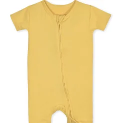 Baby Honey Buttery Soft Viscose Made from Eucalyptus Snug Fit Romper, 18M