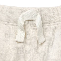 Baby Neutral Beige Cuffed Shorts