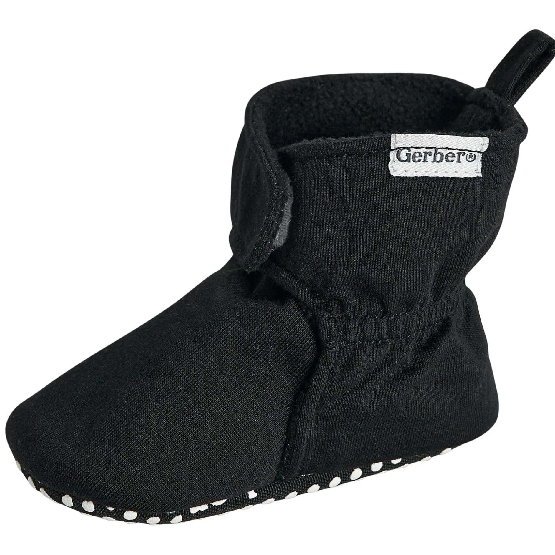 Baby Neutral Black Soft Booties