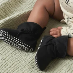 Baby Neutral Black Soft Booties