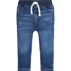 Baby Neutral Blue Rib Waist Skinny Denim Jeans