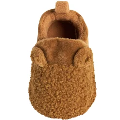 Baby Neutral Brown Sherpa Booties